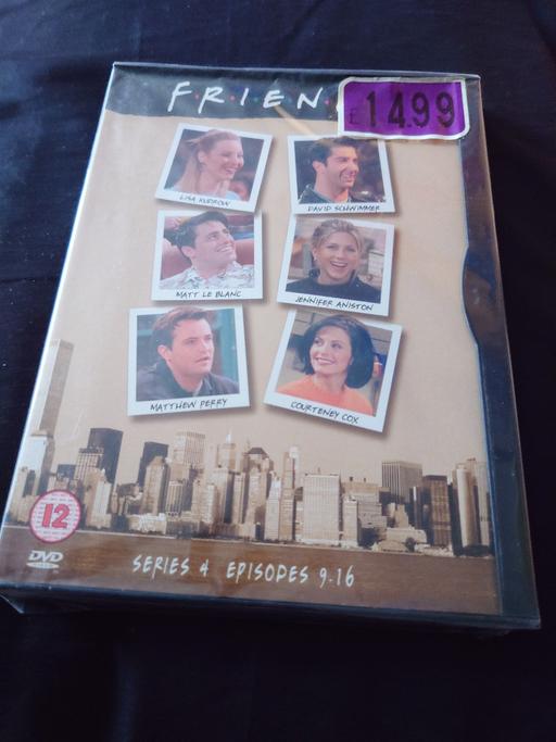  — Friends series 4 episodes 9-16 DVD