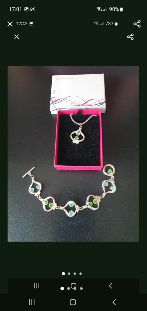  — fashion bracelet & necklace set NEW