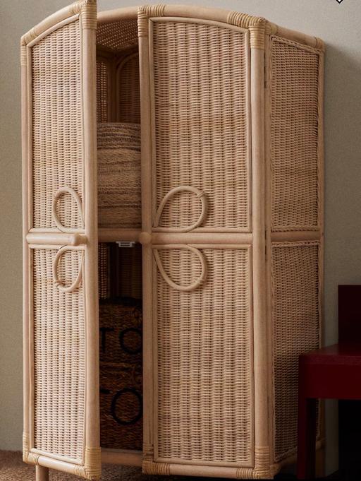  — Rattan wardrobe  (kids)