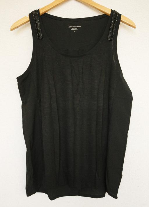  — Calvin Klein black vest top size 10