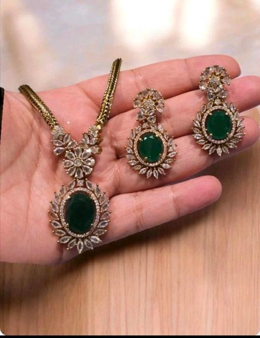  — gold plated antitarnish jewellery set Indian