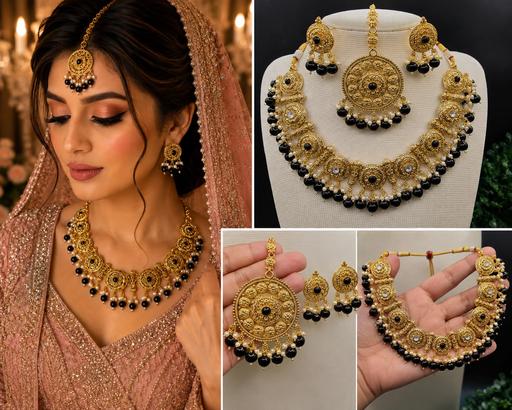  — wedding party Indian Pakistani jewellery set