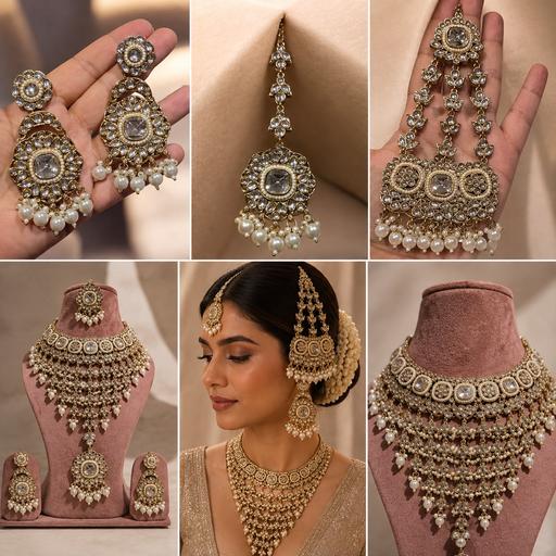  — Indian Pakistani party jewellery set wedding