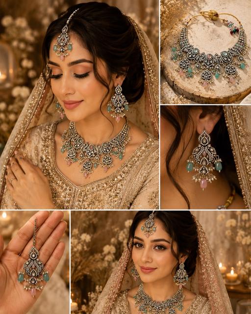  — Indian Pakistani party jewellery set wedding