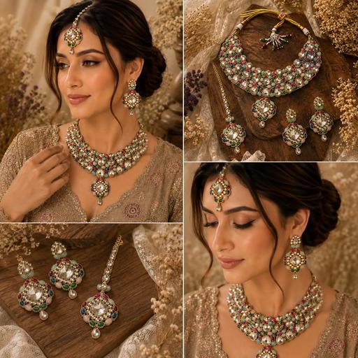  — Indian Pakistani party jewellery set wedding