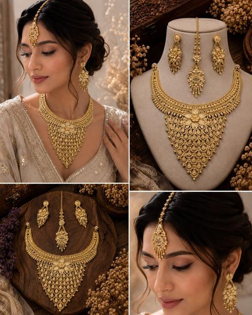  — Indian Pakistani party wedding jewellery set