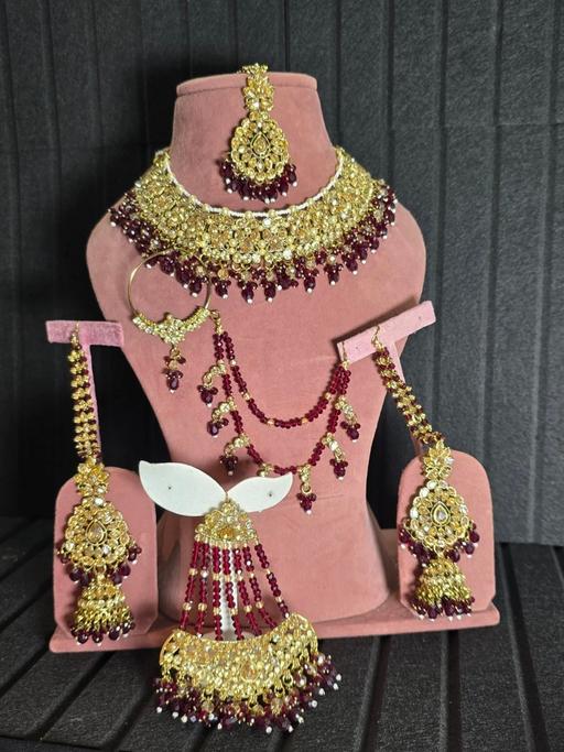  — Pakistani Indian wedding party jewellery set