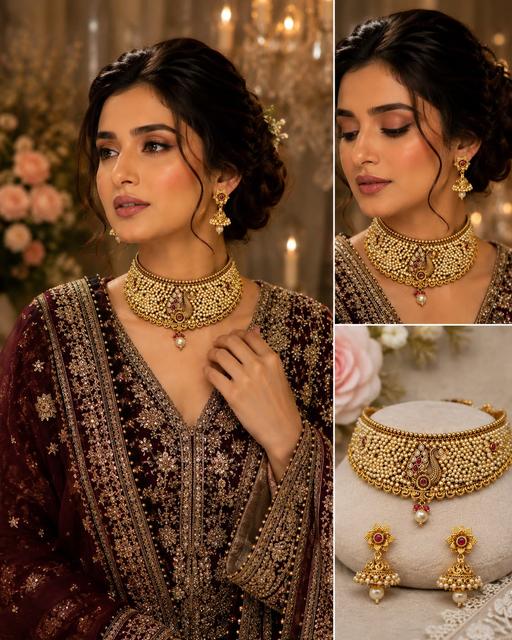  — Indian Pakistani party jewellery set
