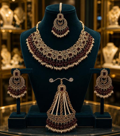  — Indian Pakistani party wedding jeweller set