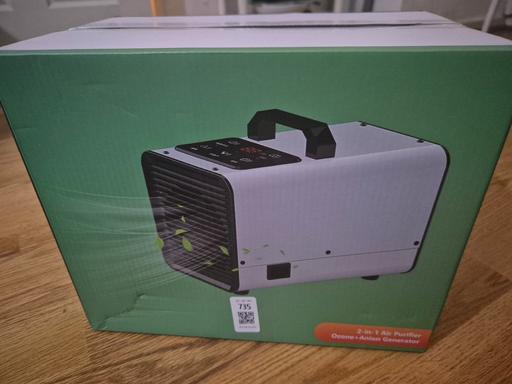  — 2 in 1 Air Purifier, Ozone + Anion Generator