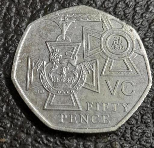  — VICTORIA CROSS COMMEMORATIVE 50p COIN