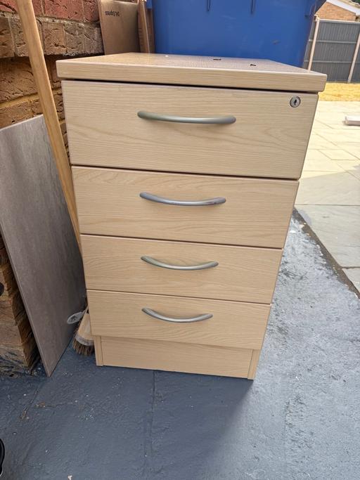  — Small Office 4 Drawer Filing Cabinet