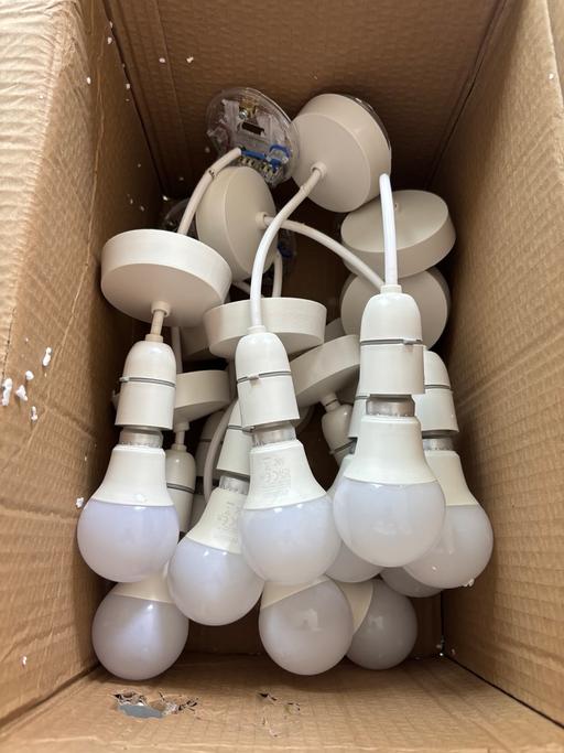  — Ceiling light fittings x 11