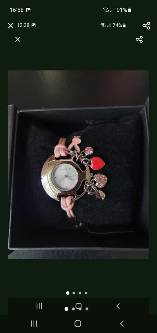  — playboy charm watch NEW