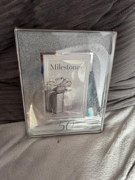  — 50th birthday photo frame