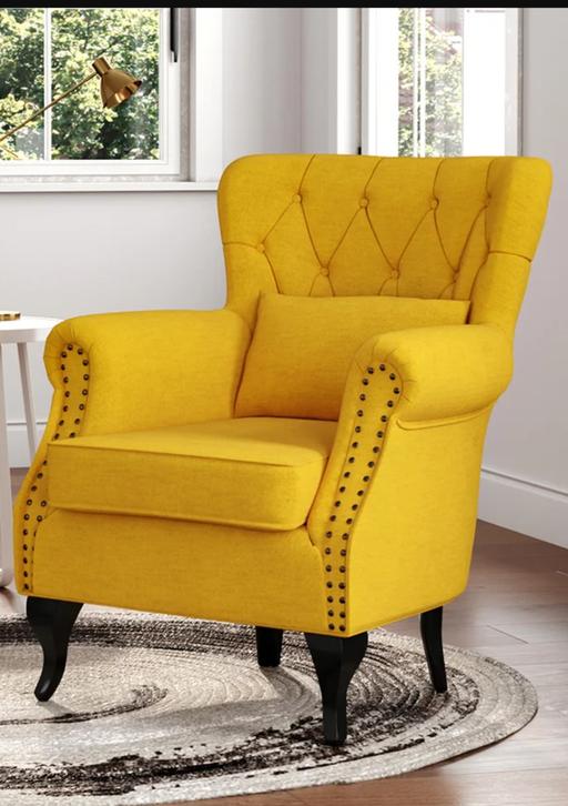  — upholstered armchair from wayfair (BNIB)