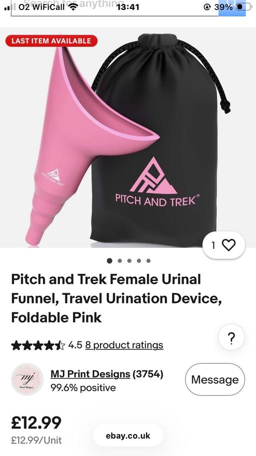  — Female pitch and trek