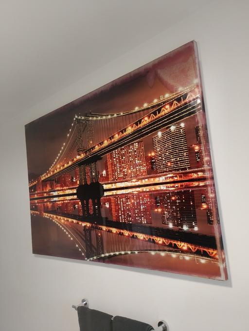  — XL CANVAS OF BROOKLYN BRIDGE