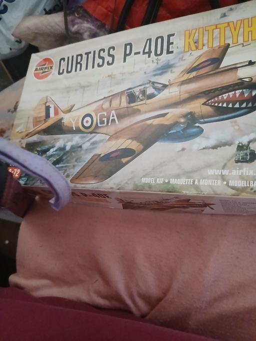  — airfix Curtis's p,40ekitty hawk