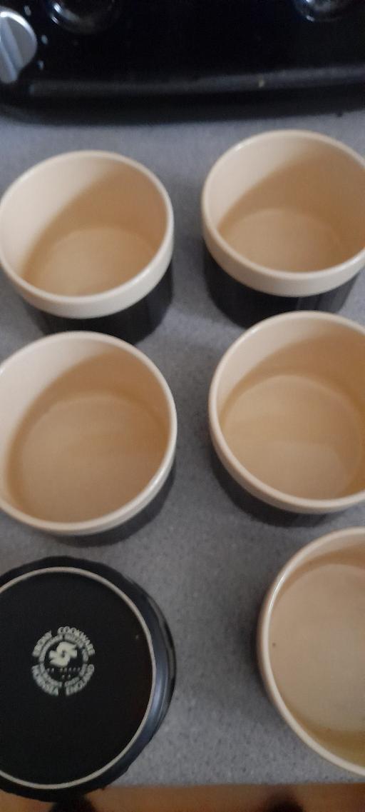  — Ebony cookware 6 x ramekin dishes