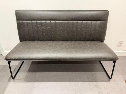  — Leather like bench
