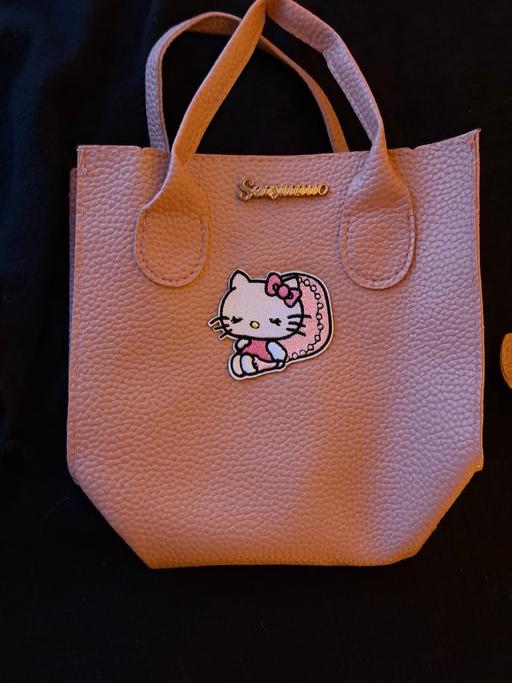  — New Sanrio Hello Kitty Pink Faux Leather Bag