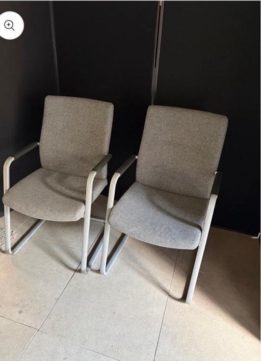  — Connections office meeting grey chair