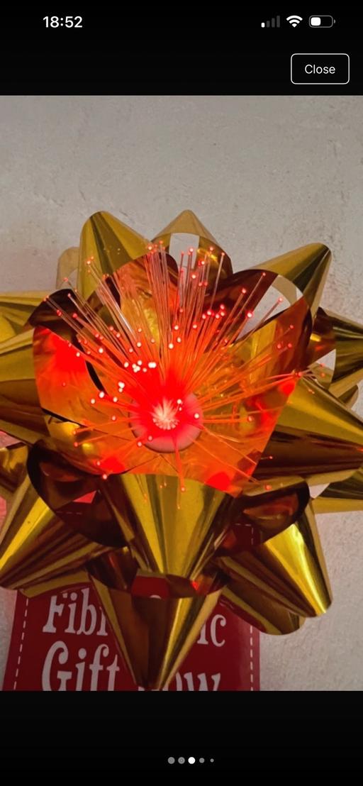  — Fibre Optic Gift Bow ( New )