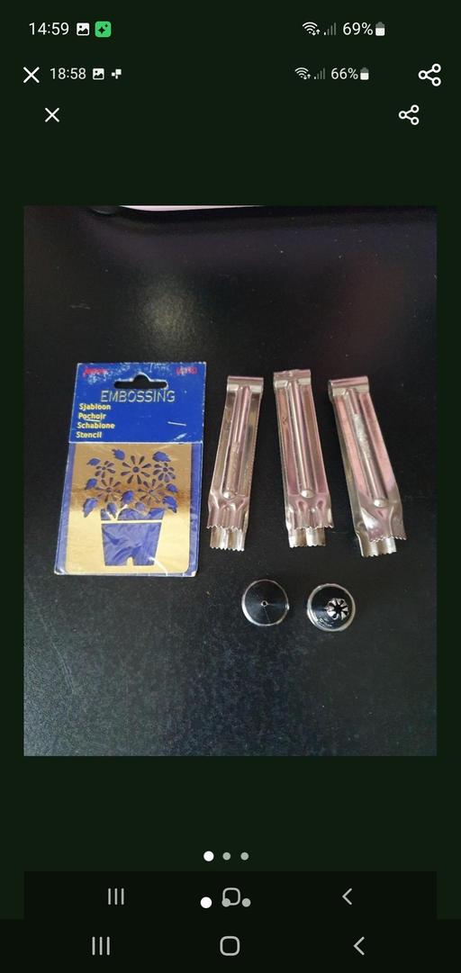  — cake decorating accessories x 6 pieces