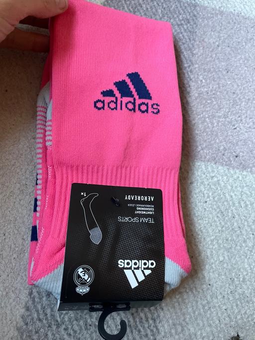  — Real Madrid small adidas football socks