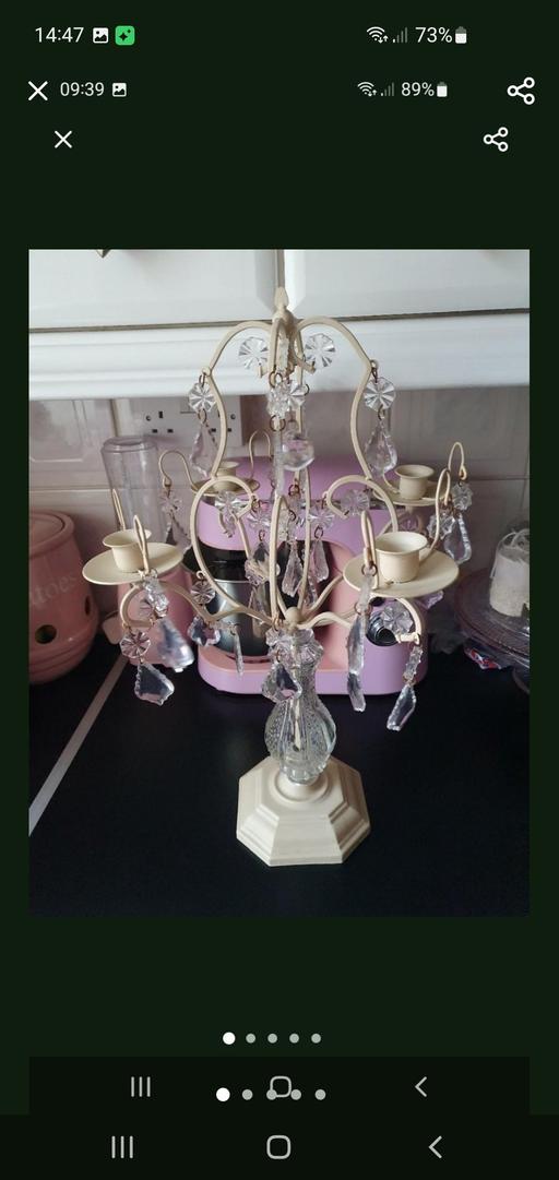  — candelabra style  candle holder