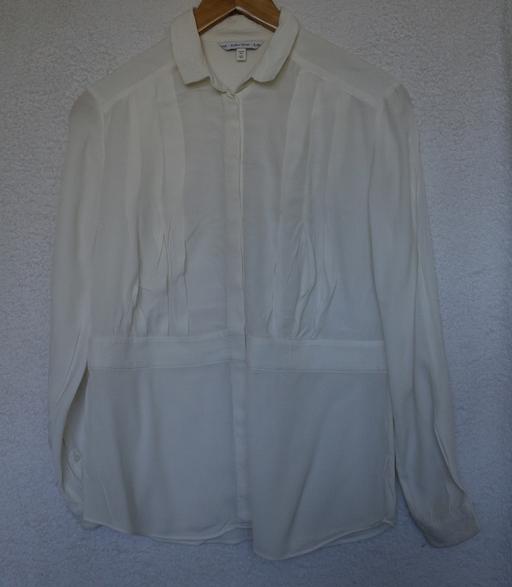  — & other stories cream shirt size 10