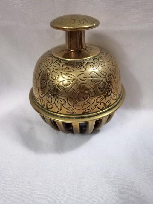  — VINTAGE BRASS ELEPHANT/CLAW/TEMPLE BELL.