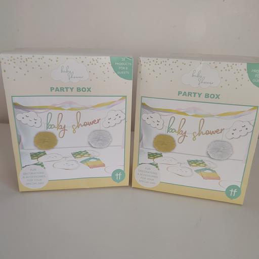  — 2 × Baby Shower Party Box (Set of 2)