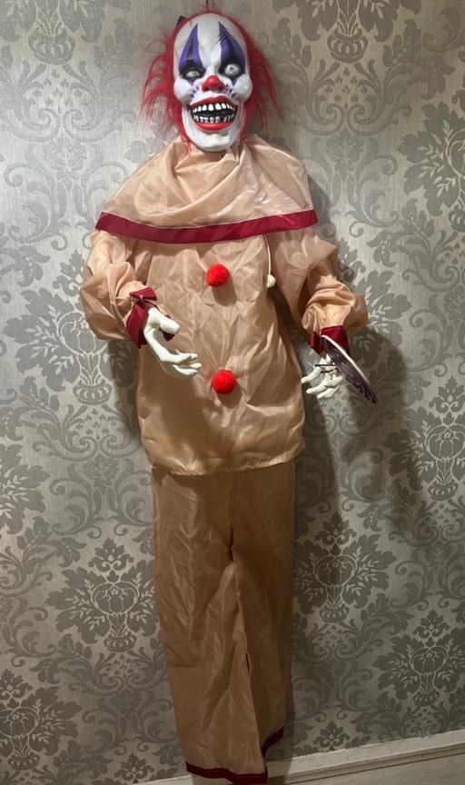  — Large Scary hanging Clown Animitronic