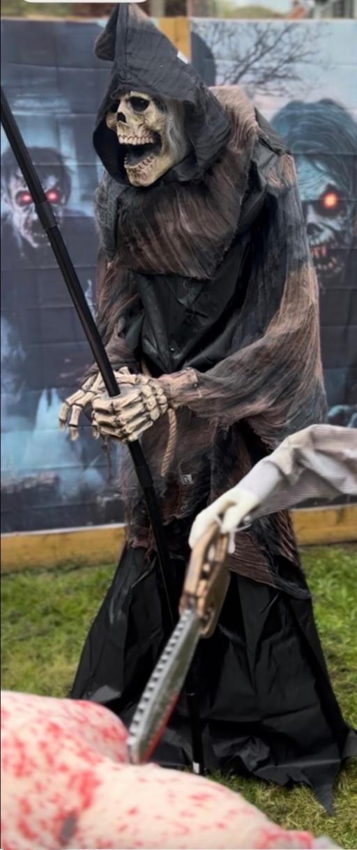  — 5ft 10 Lunging Grim Reaper Animatronic