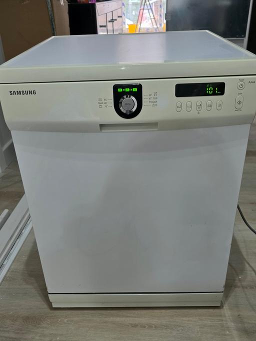  — Samsung dishwasher model number is DMS300TRW.