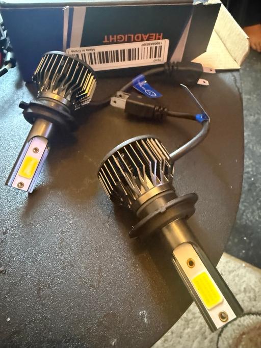  — H7 headlights led bulbs