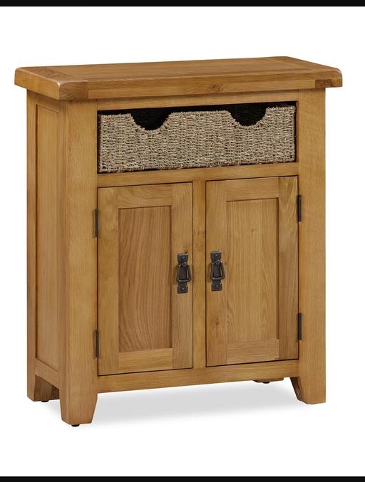  — Kinsale Oak Mini Sideboard with Basket Drawer