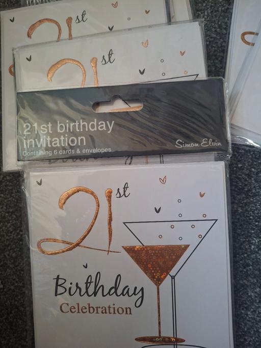  — 21st birthday party invitation