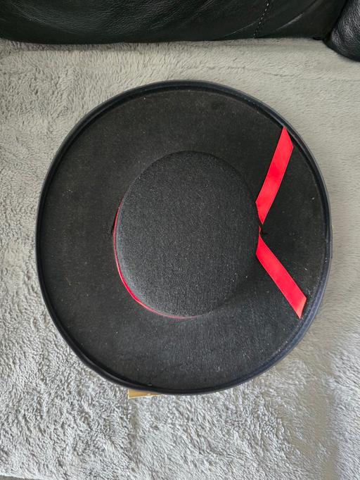  — Bristol Novelty black felt Spanish-style hat