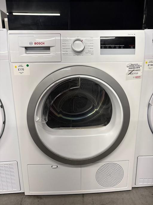  — (063) BOSCH 8kg CONDENSER TUMBLE DRYER