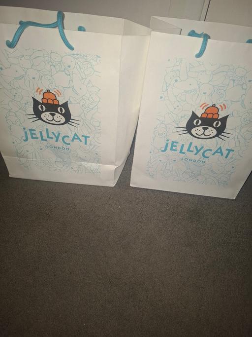  — 2 jelly cat gift bags