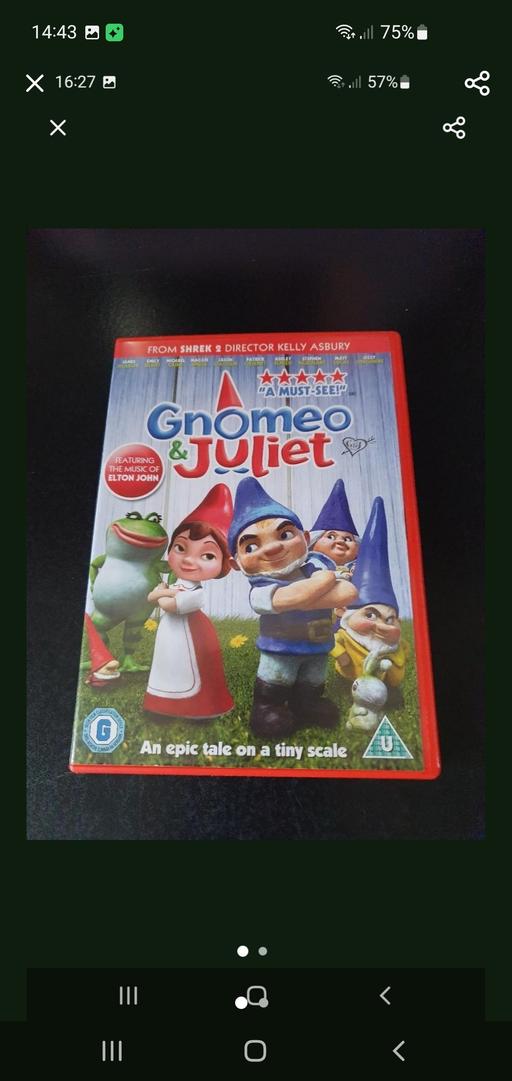  — gnomeo and juliet dvd