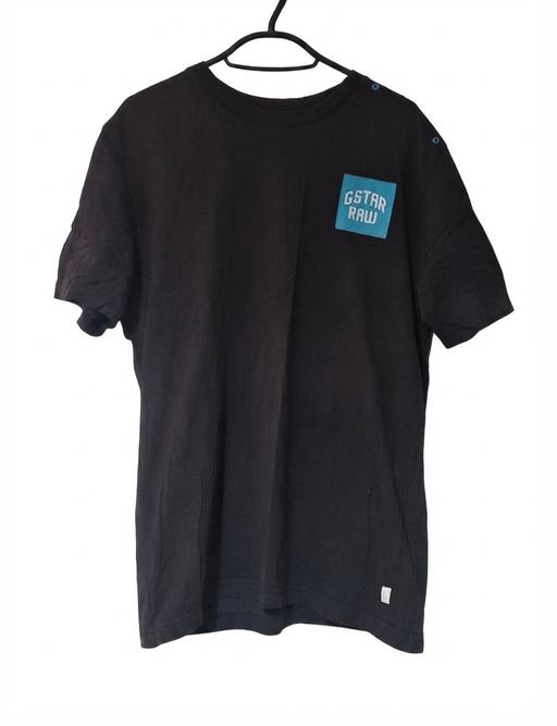  — ​G-Star RAW Graphic Print Black T-Shirt - Siz