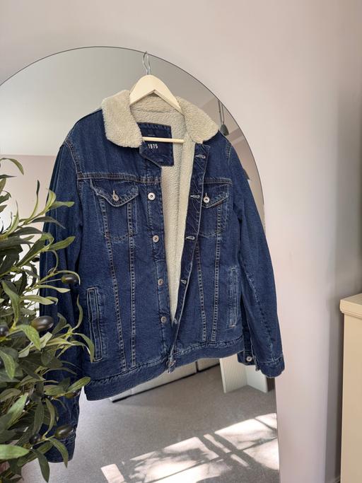  — Denim Men's Blue Jacket-Size L Good As New