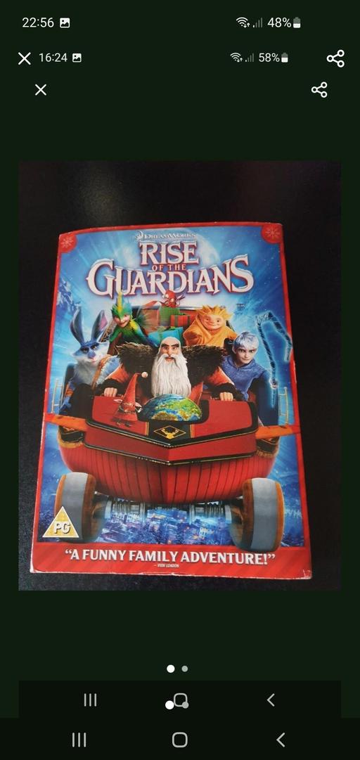  — rise of the guardians dvd