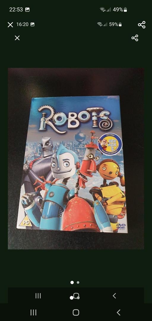  — robots dvd