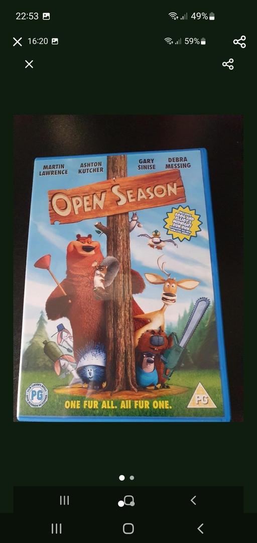  — open season dvd