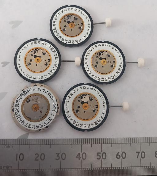  — Lot of 5 Ronda Quartz Watch Movements